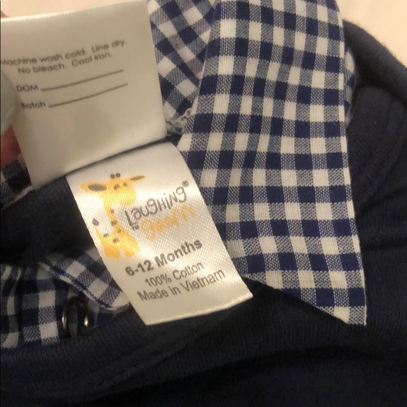 Brimmed Boys Collared Onesie - Picture 3 of 5